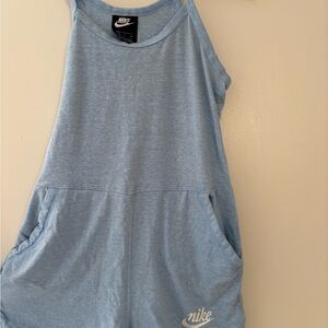 Nike Light Blue Tank Romper